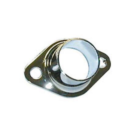 MAKEITHAPPEN Closet Rod Closed Flange, Chrome - 1.06 in. MA307597